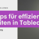 5 Tipps für effizientes Arbeiten in Tableau